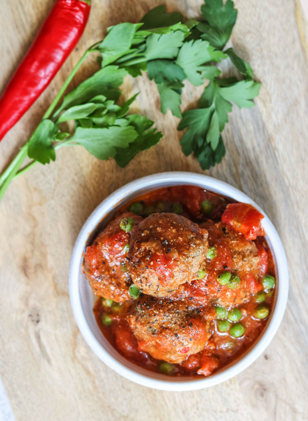 Albondigas In Tomato Sauce
