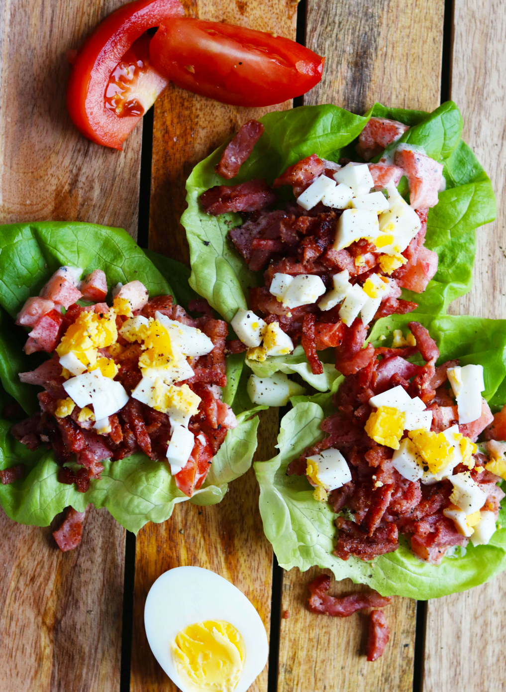 BLT Lettuce Wraps