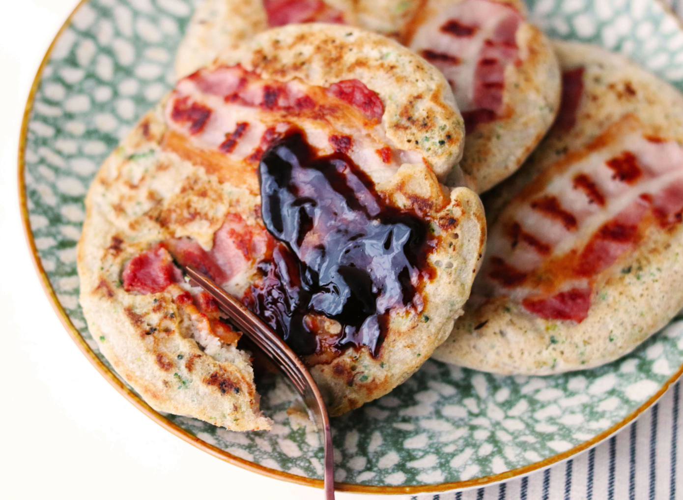 Bacon & Broccoli Pancakes