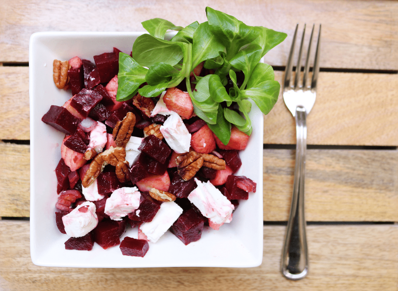 Balsamic Beetroot Salad With Feta