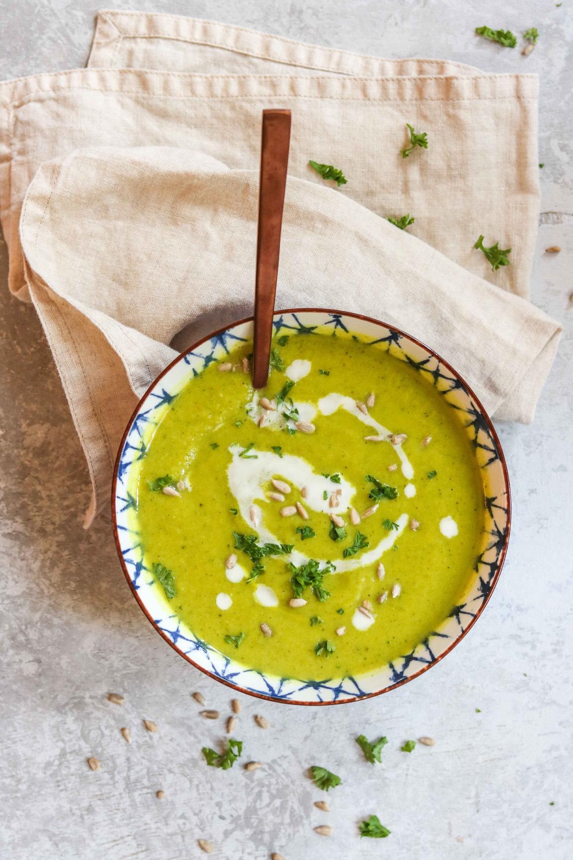 Broccoli & Ginger Soup