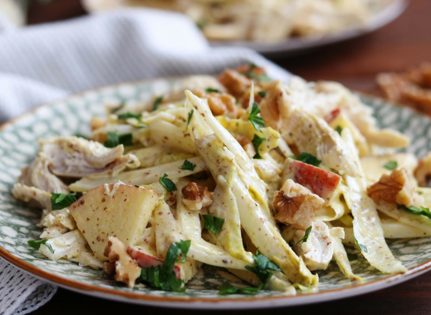 Chicken, Walnut & Chicory Salad