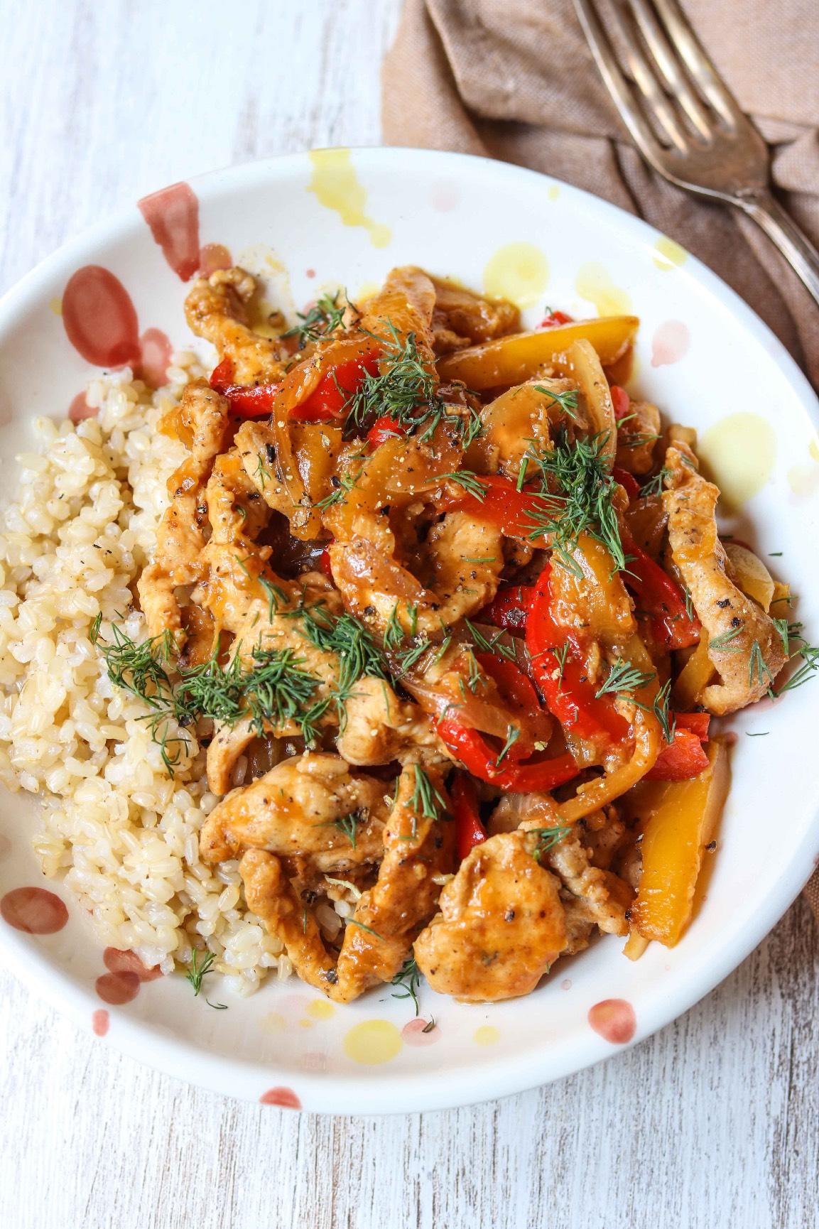 Chicken & Mango Stir Fry