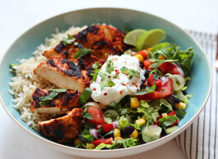 Chipotle Chicken Salad Bowl