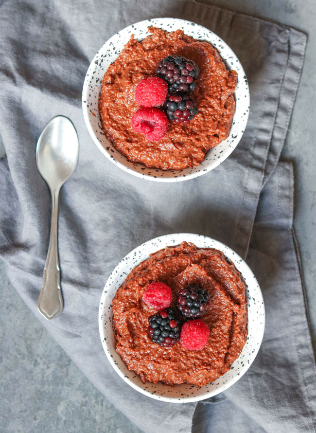 Chocolate Millet Pudding