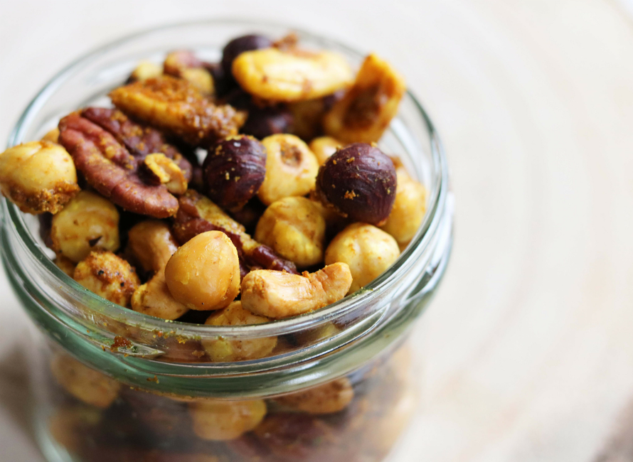 Curried Nut Mix