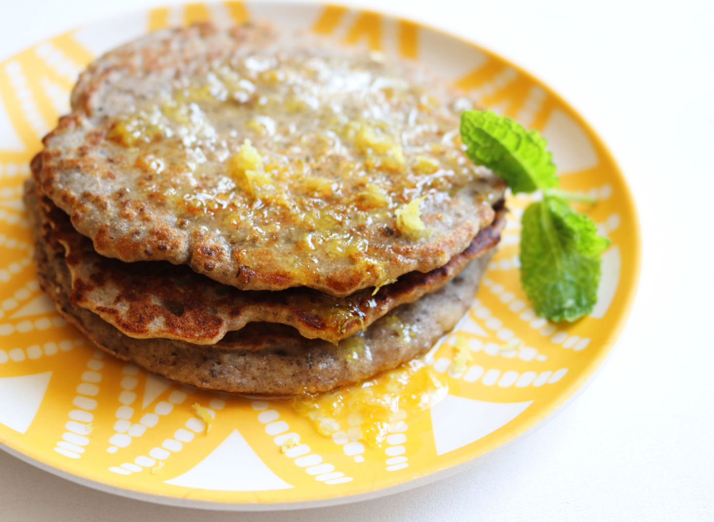 Egg Free Buckwheat Pancakes