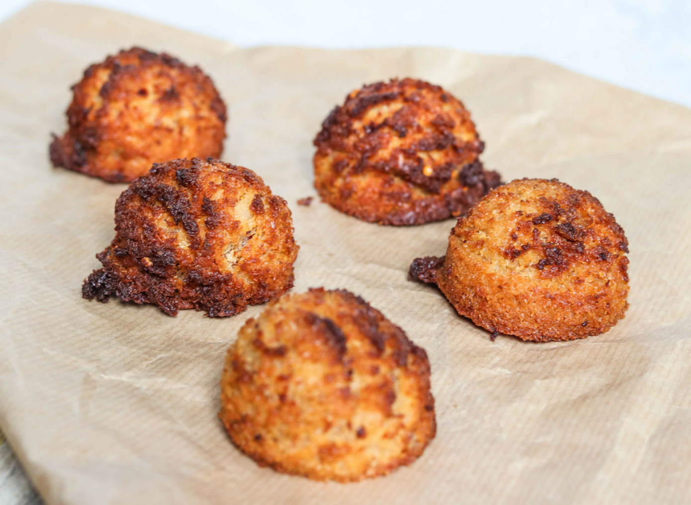 Fiery Ginger Coconut Macaroons