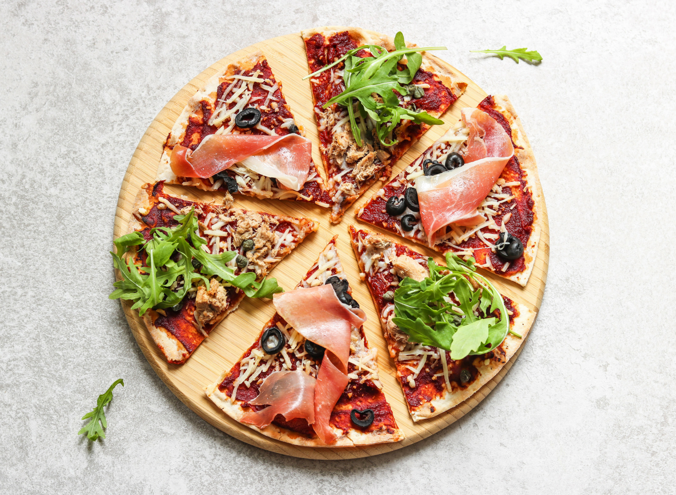 Gluten-Free Pizza Wraps