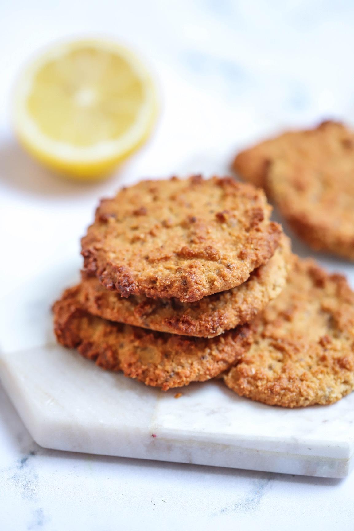 Keto Lemon Cheesecake Cookies