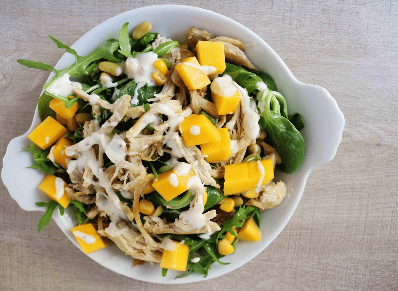 Mango & Chicken Salad