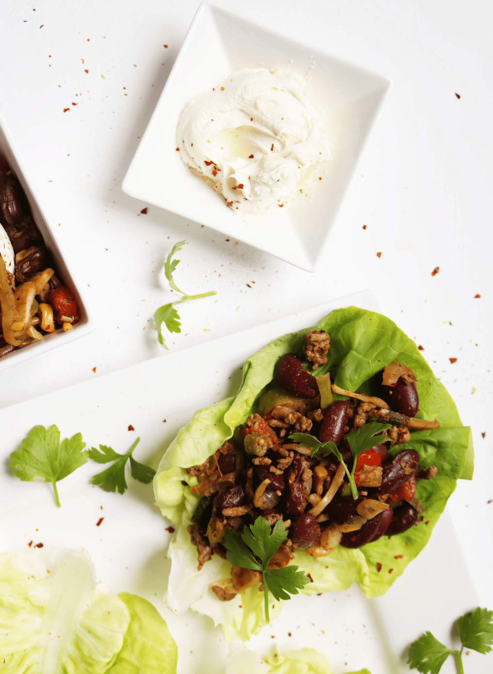 Mexican Lettuce Wraps