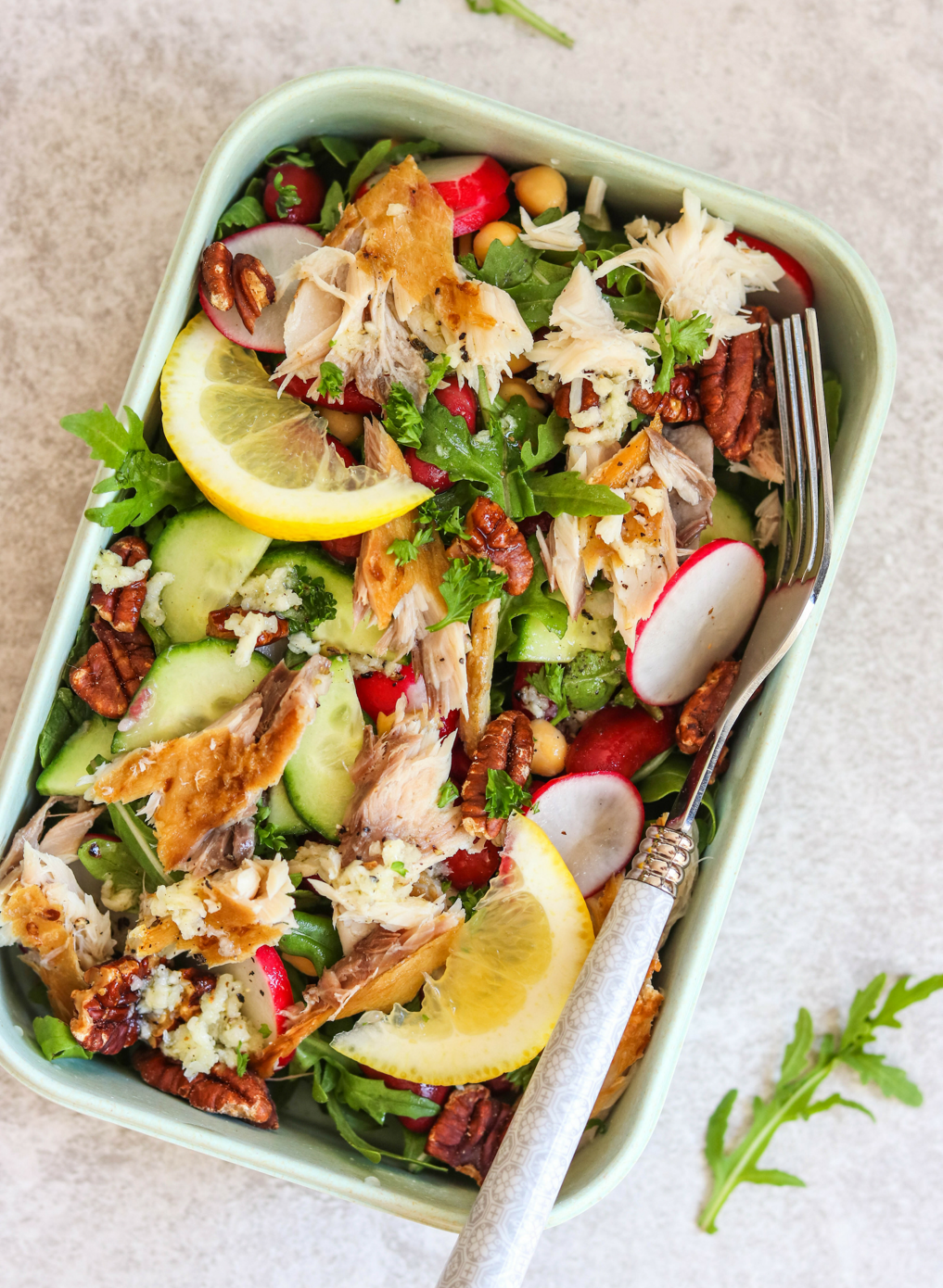 Red Kidney Bean & Mackerel Salad