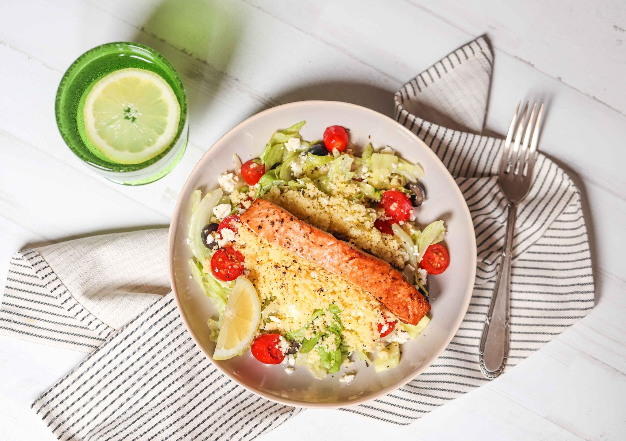 Salmon & Couscous Salad