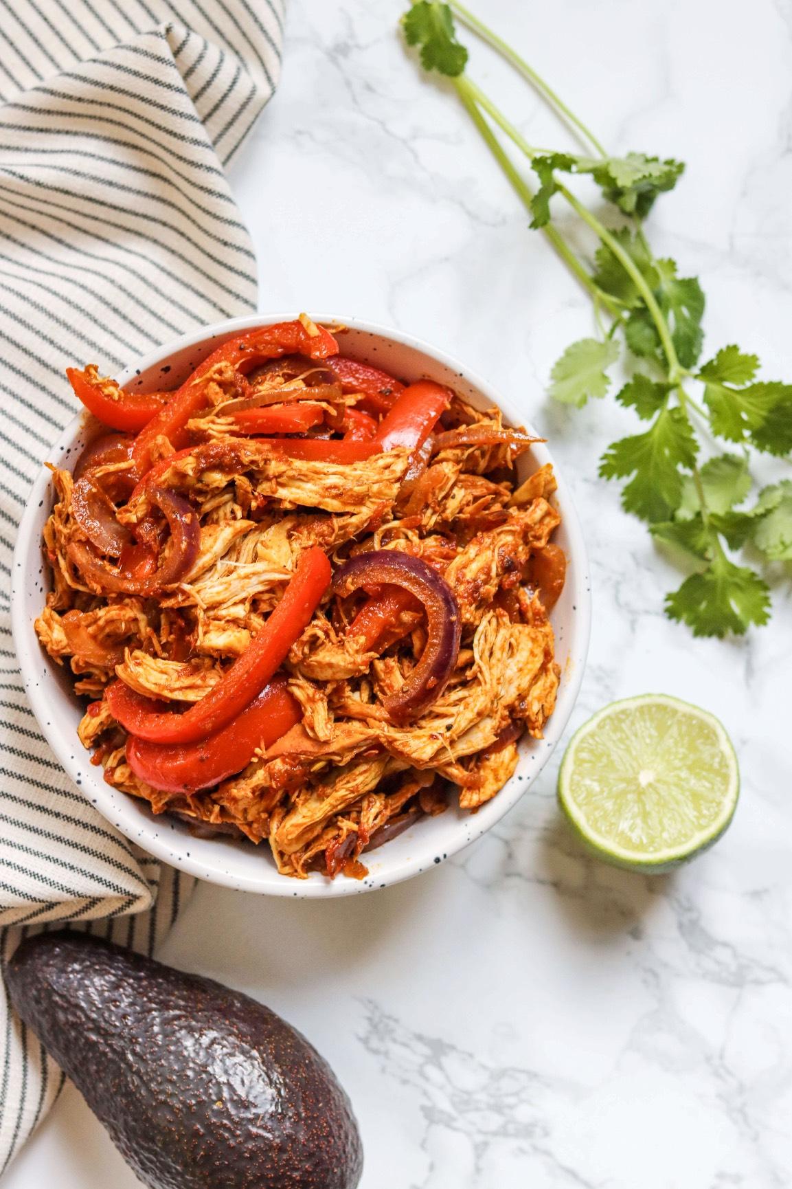 Slow Cooker Chicken Fajitas