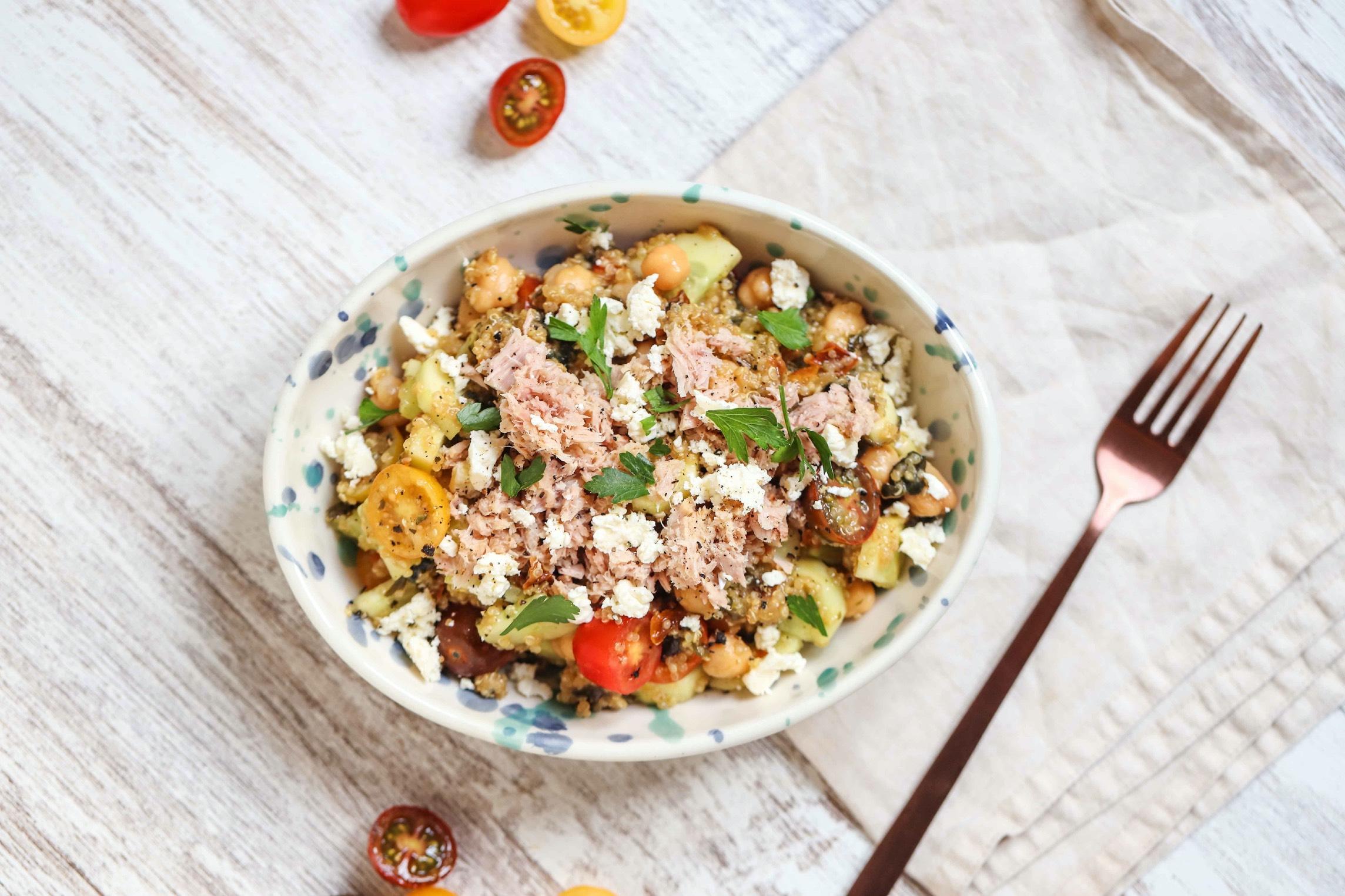 Tuna & Quinoa Toss Salad