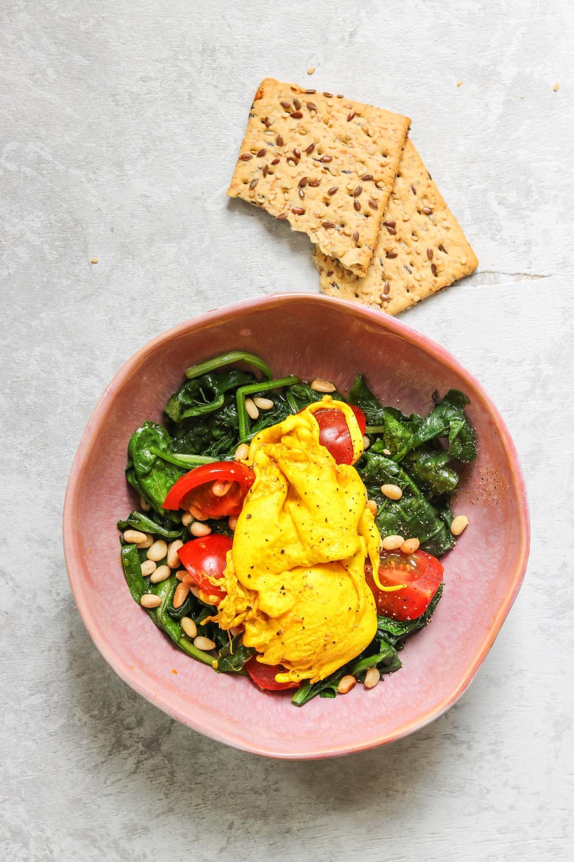 Turmeric Poached Egg