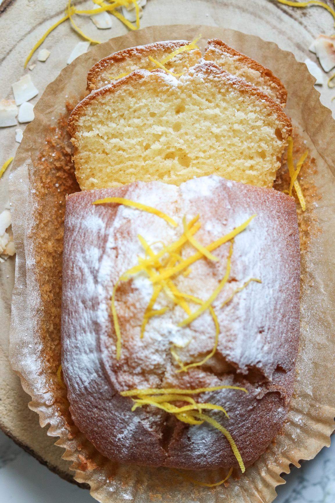 Vegan Lemon & Coconut Cake