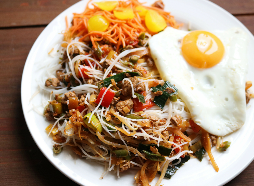 Vegetable Fried Rice Noodles